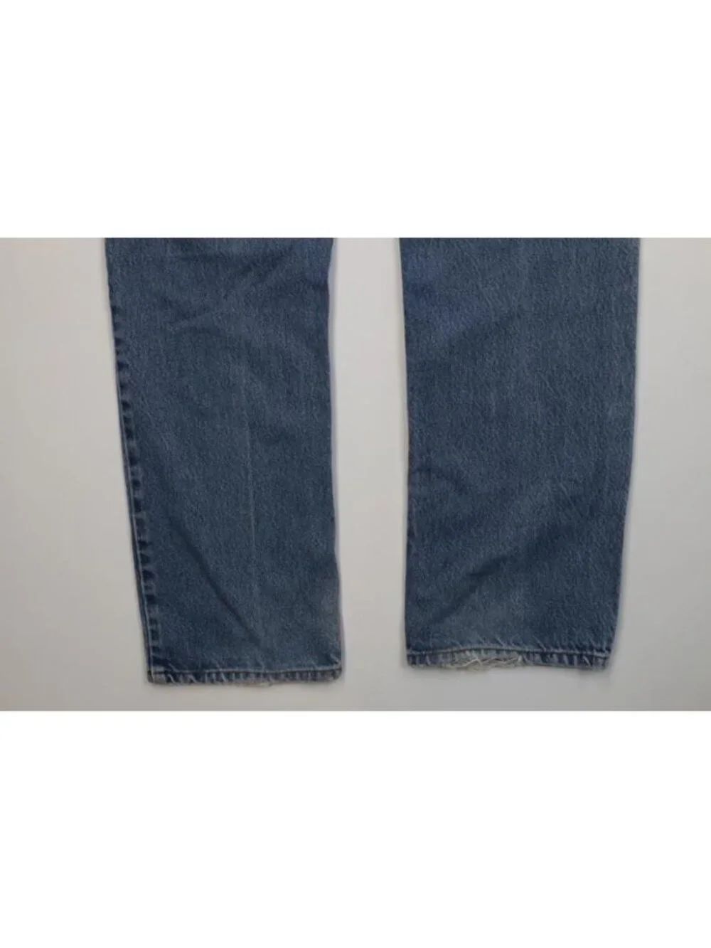 Vintage Y2K 2004 Levis 505 Mens 32x34 Distressed Regular Straight Leg Jeans Blue
